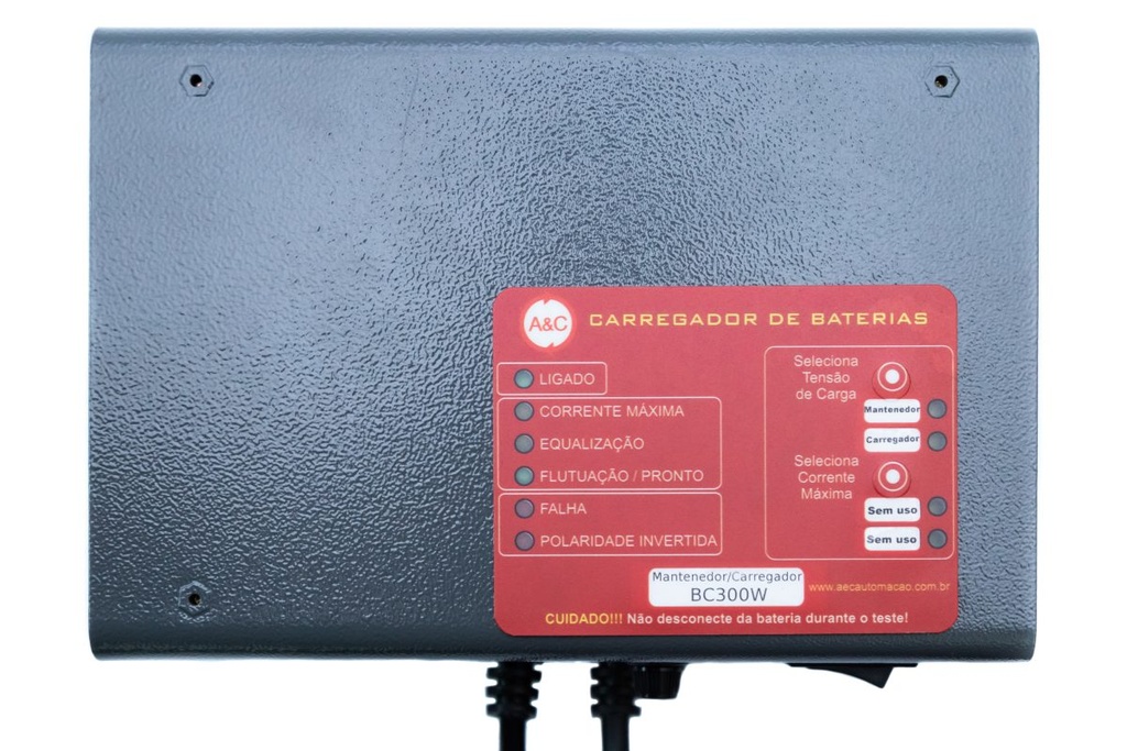 MANTENEDOR/CARREGADOR BC300W 110/220V 12V 15A A&C
