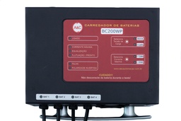 [BC200WP-Locamec ABC] CARREGADOR BC200WP 110/220Vac 12V 10A C/ PARAL A&C
